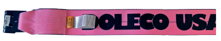 Pink Winch Strap with Flat Hook